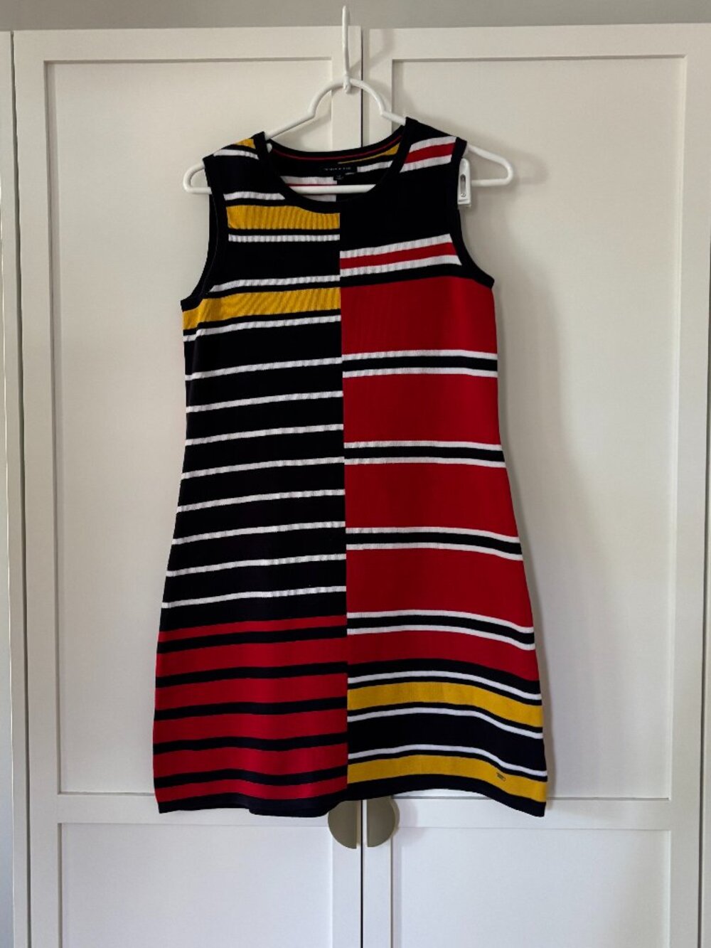 Tommy Hilfinger sleevless striped knit dress (size S)
